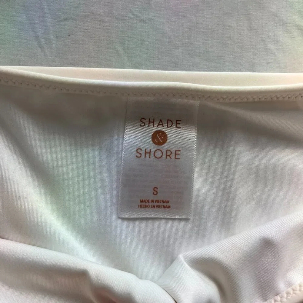 Shade & Shore Bikini Bottom Cream Size Small